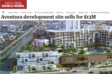 Aventura development site sells for $13M
