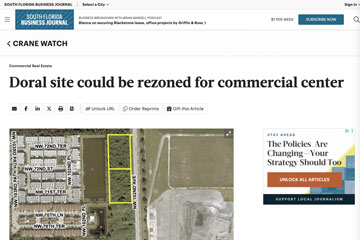 Doral site could be rezoned for commercial center