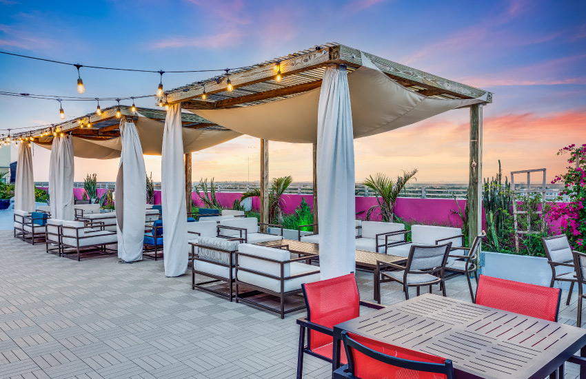 Serena Hotel Rooftop Lounge